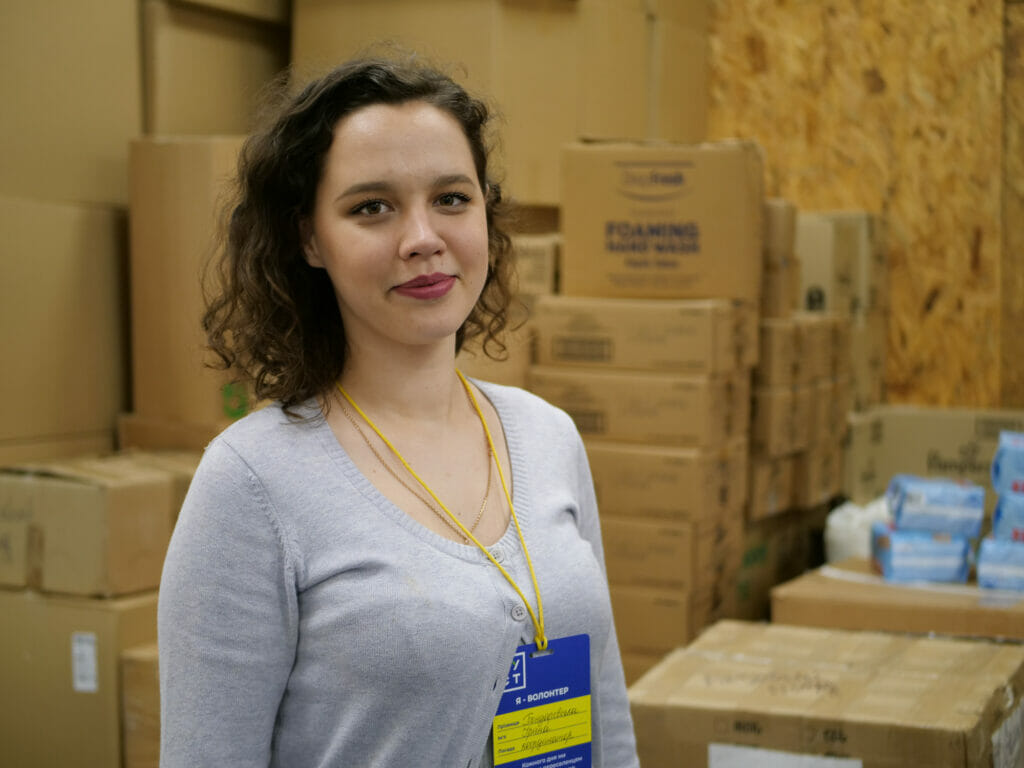 Kust Coordinator Iryna Bondaresvka.